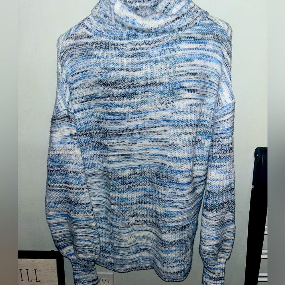 Liz Claiborne Womens Turtleneck Long Sleeve Pullover Sweater